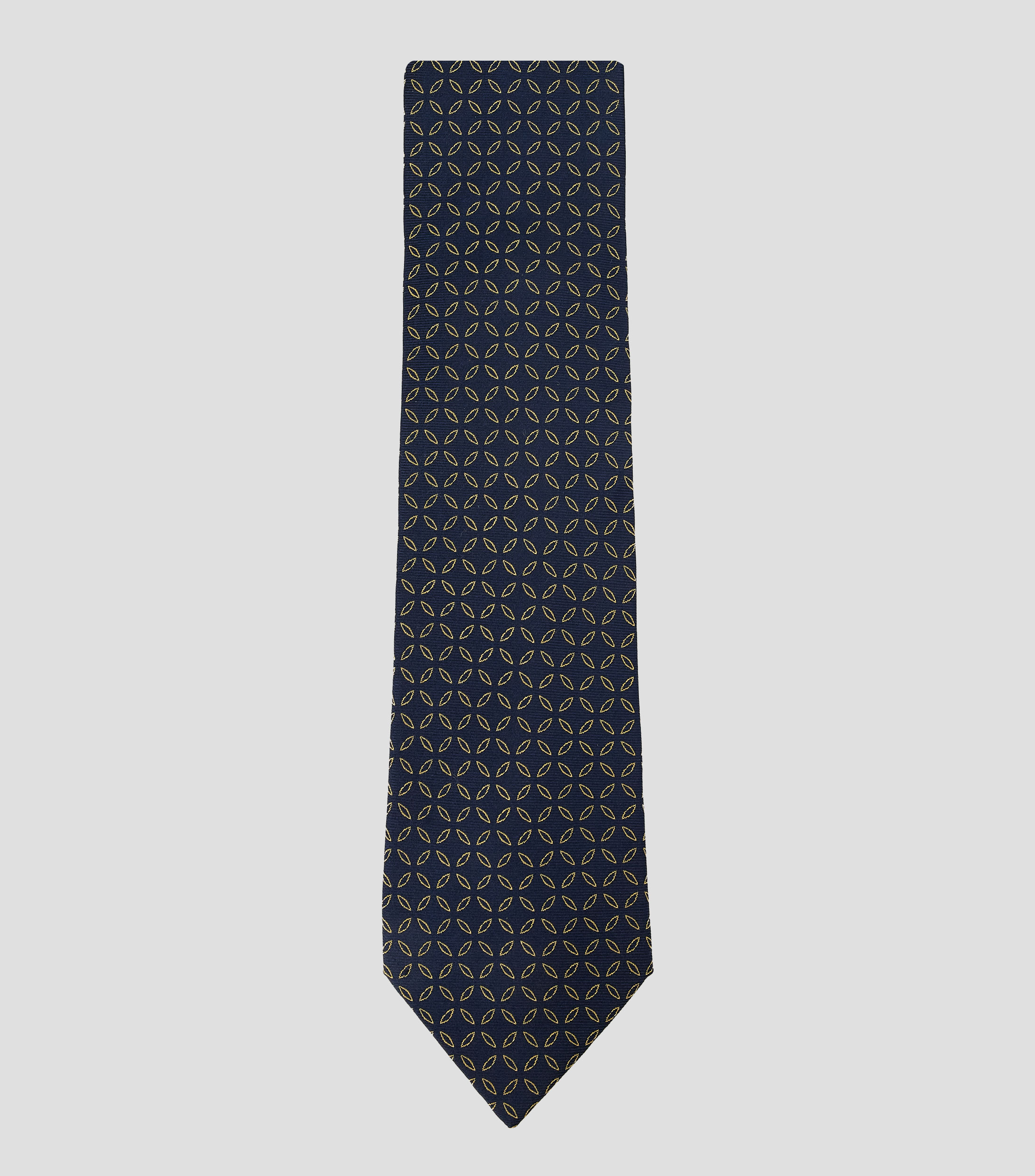 Corbata ancha en seda estampada